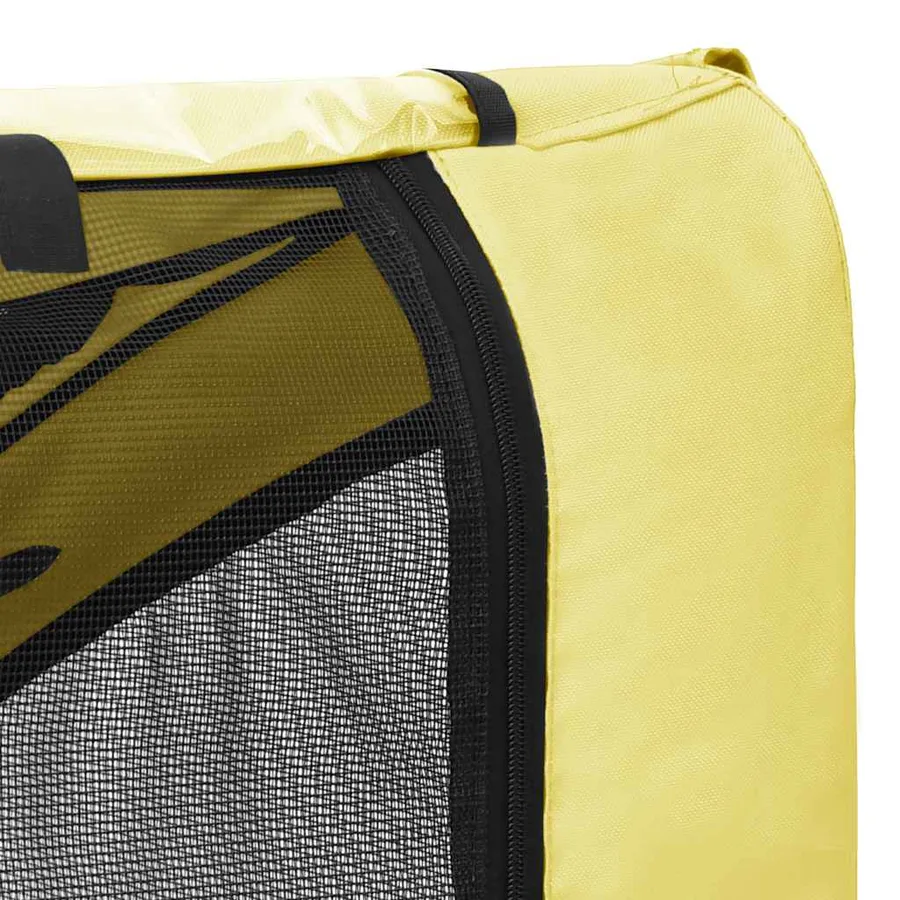 Remorque de vélo pour animaux de compagnie jaune et noir - 6