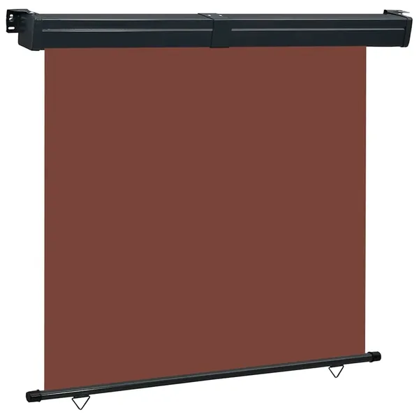 Auvent latéral de balcon 175x250 cm Marron