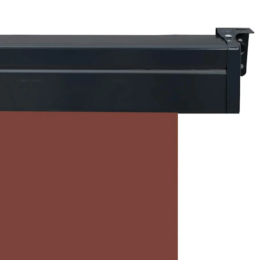 Auvent latéral de balcon 175x250 cm Marron - 7