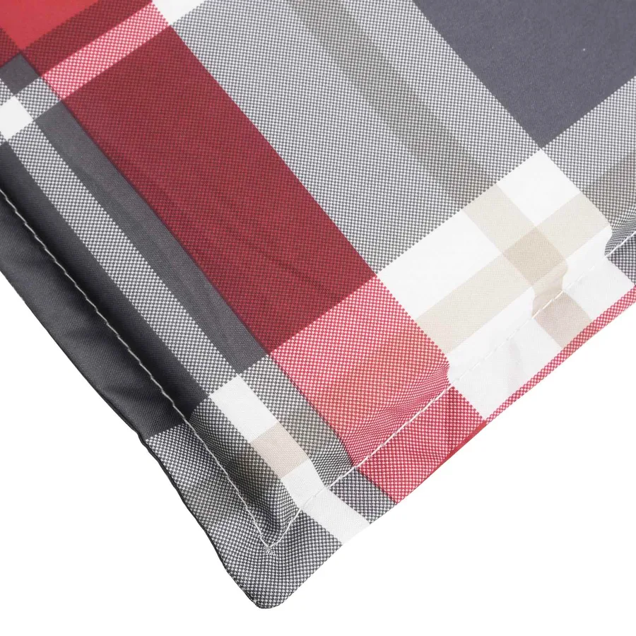 Coussin de transat ensoleillé Rouge et gris 178 x 60 x 4 cm - 6