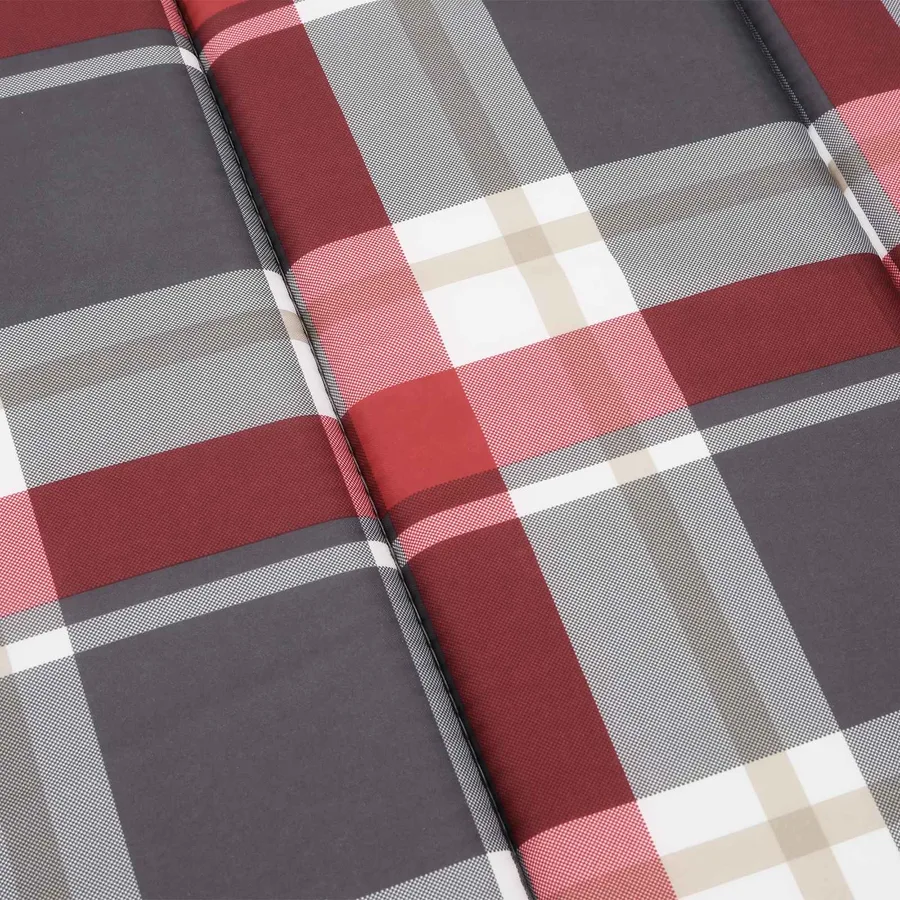 Coussin de transat ensoleillé Rouge et gris 178 x 60 x 4 cm - 7