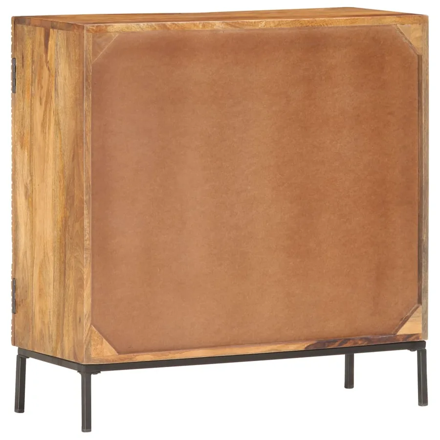 Buffet 75 x 30 x 75 cm Bois de manguier massif - 4