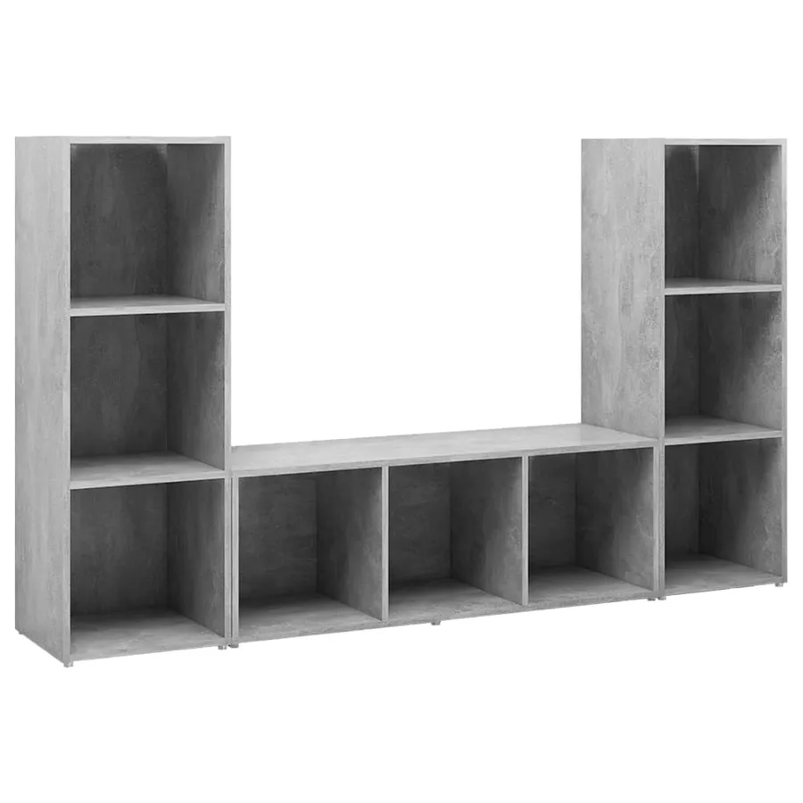 | Meuble TV | 3 pcs 37 x 35 x 107.5 cm - 2