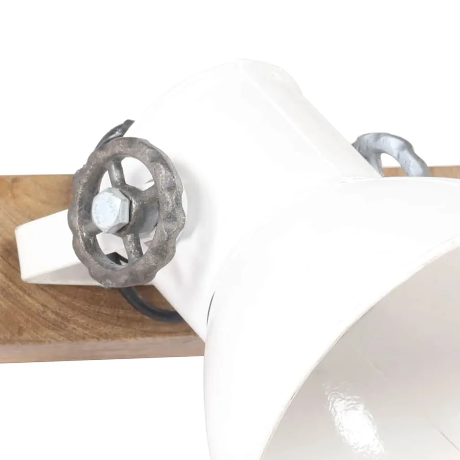 Lampe murale industrielle Blanc 45x25 cm E27 - 6