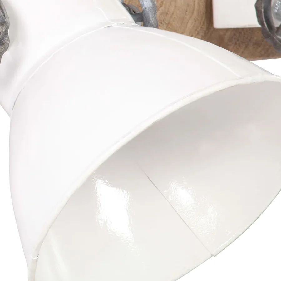 Lampe murale industrielle Blanc 45x25 cm E27 - 7