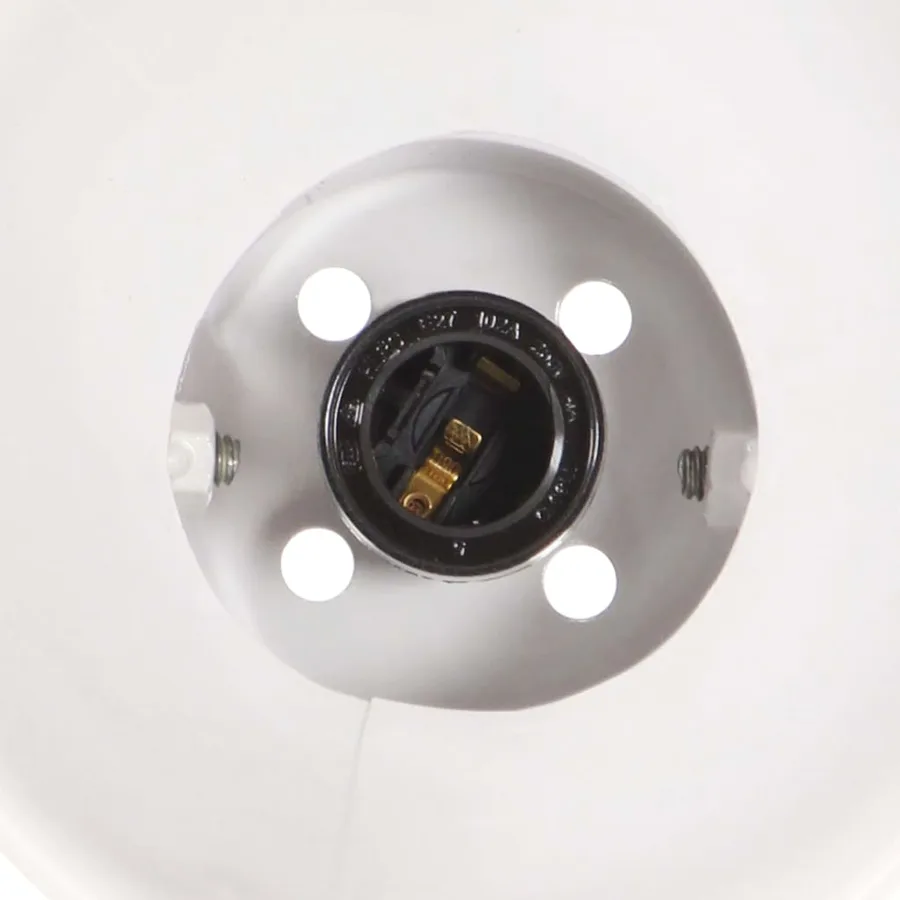 Lampe murale industrielle Blanc 45x25 cm E27 - 8