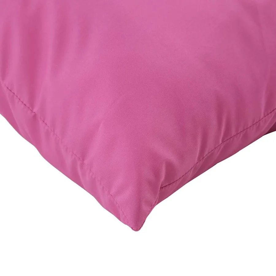 Coussins Éparpillés 4 pcs Rose 60 x 60 cm Tissu en Polyester - 6