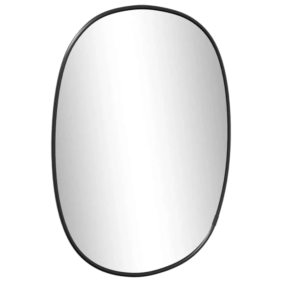 Miroir mural Noir 30x25 cm - 4