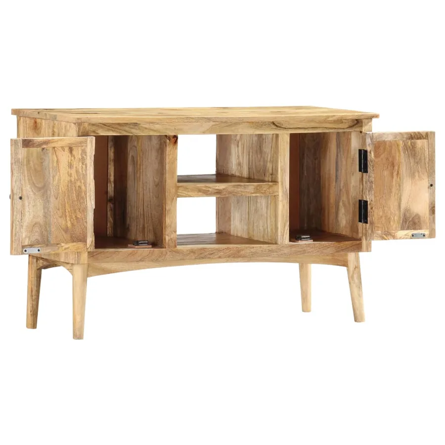 Buffet 100x35x60 cm Bois de manguier massif - 2
