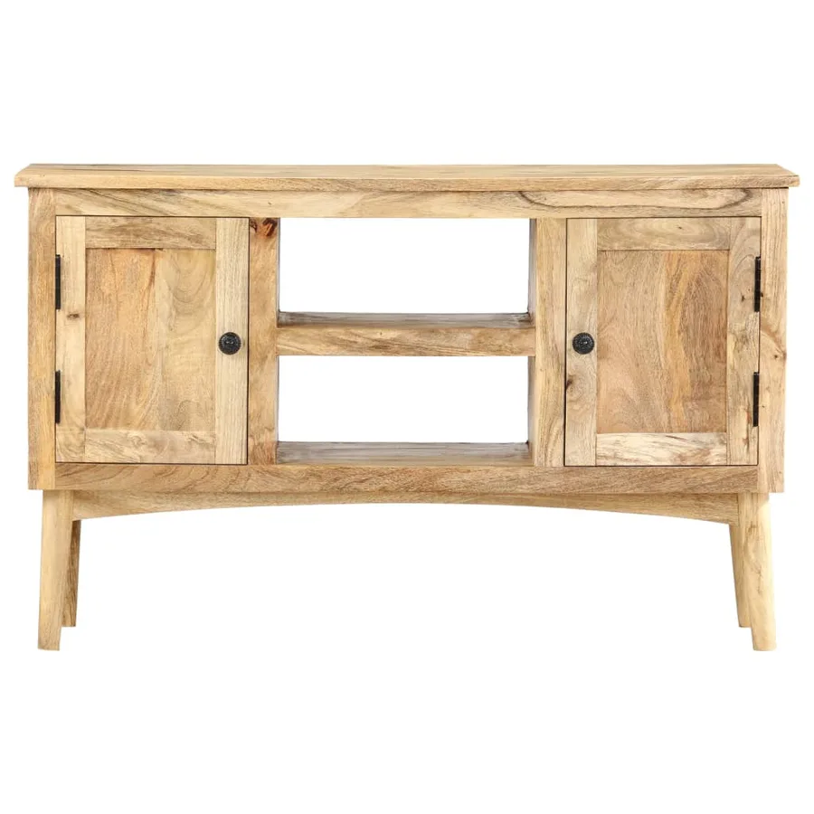 Buffet 100x35x60 cm Bois de manguier massif - 3