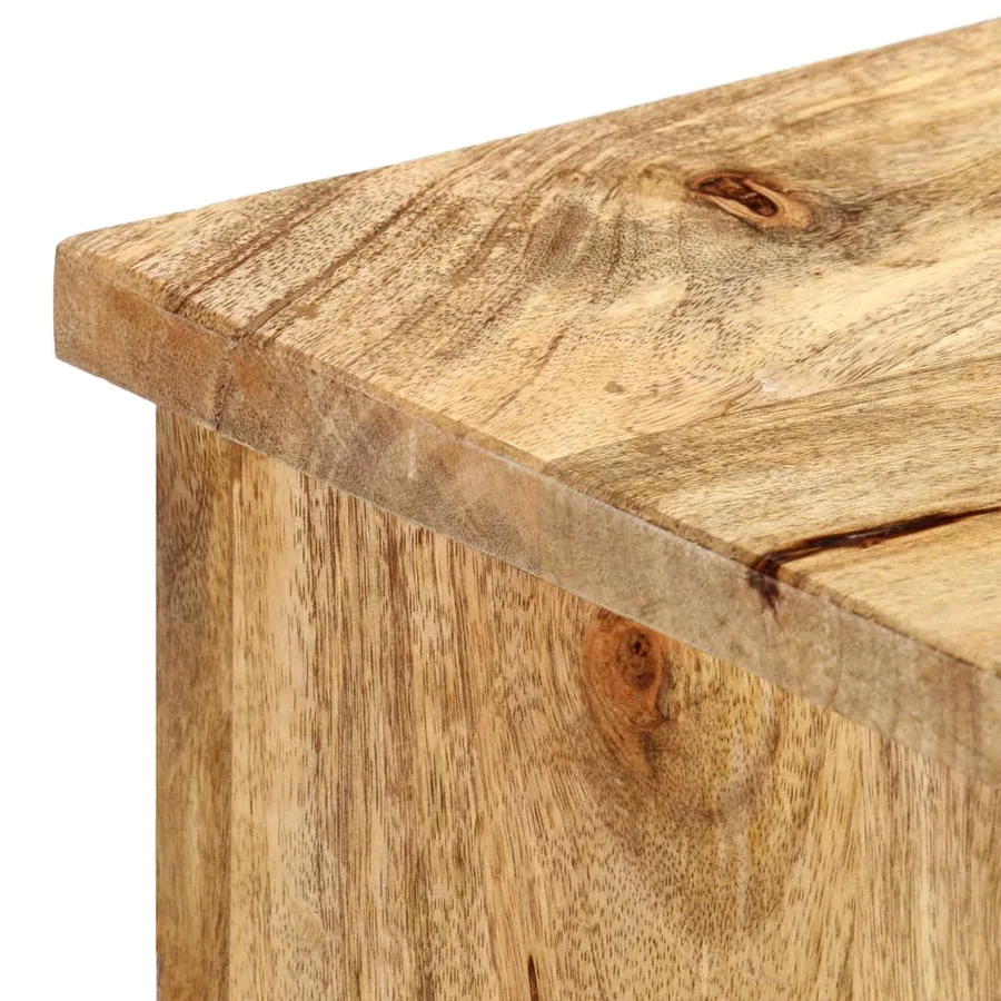 Buffet 100x35x60 cm Bois de manguier massif - 4