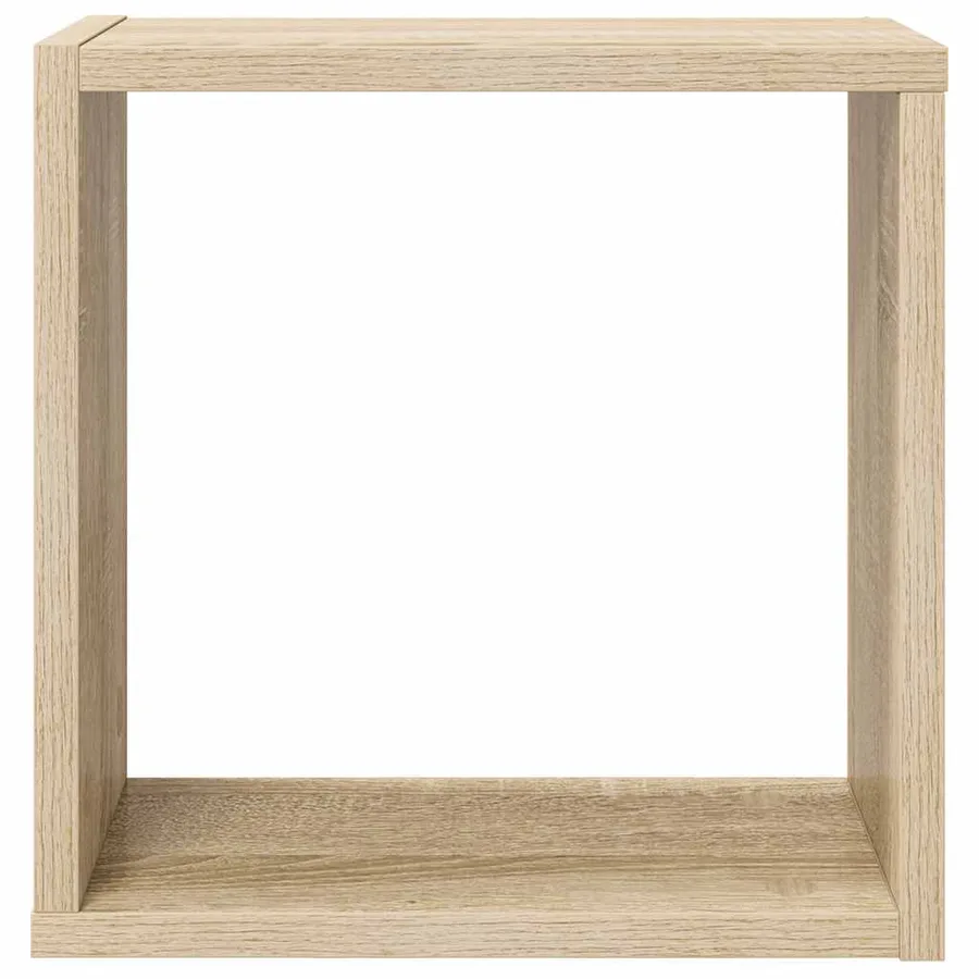 Étagères cube murales 4 pcs Chêne sonoma 30x15x30 cm - 6