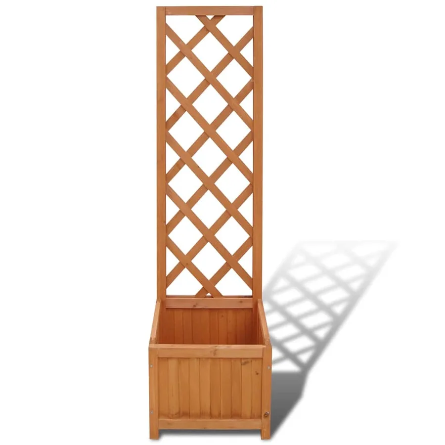 Jardinière en treillis 40 x 30 x 135 cm - 2