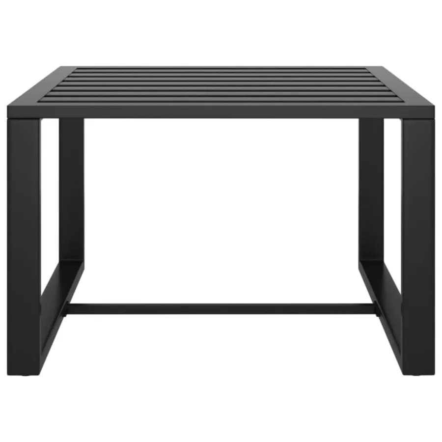 Salon de jardin 11 pcs avec coussins Aluminium Anthracite - 6