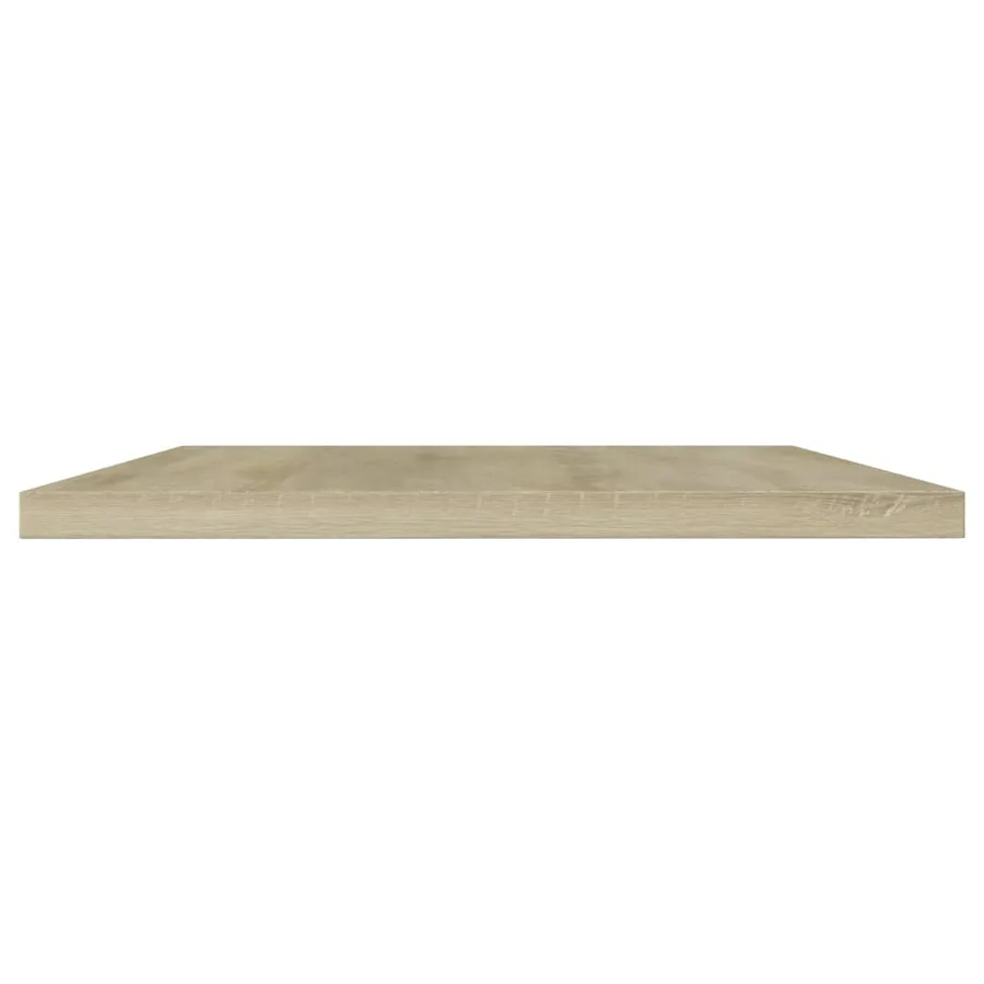 Panneau de bibliothèque 4 pcs chêne sonoma bois d’ingénierie - 3