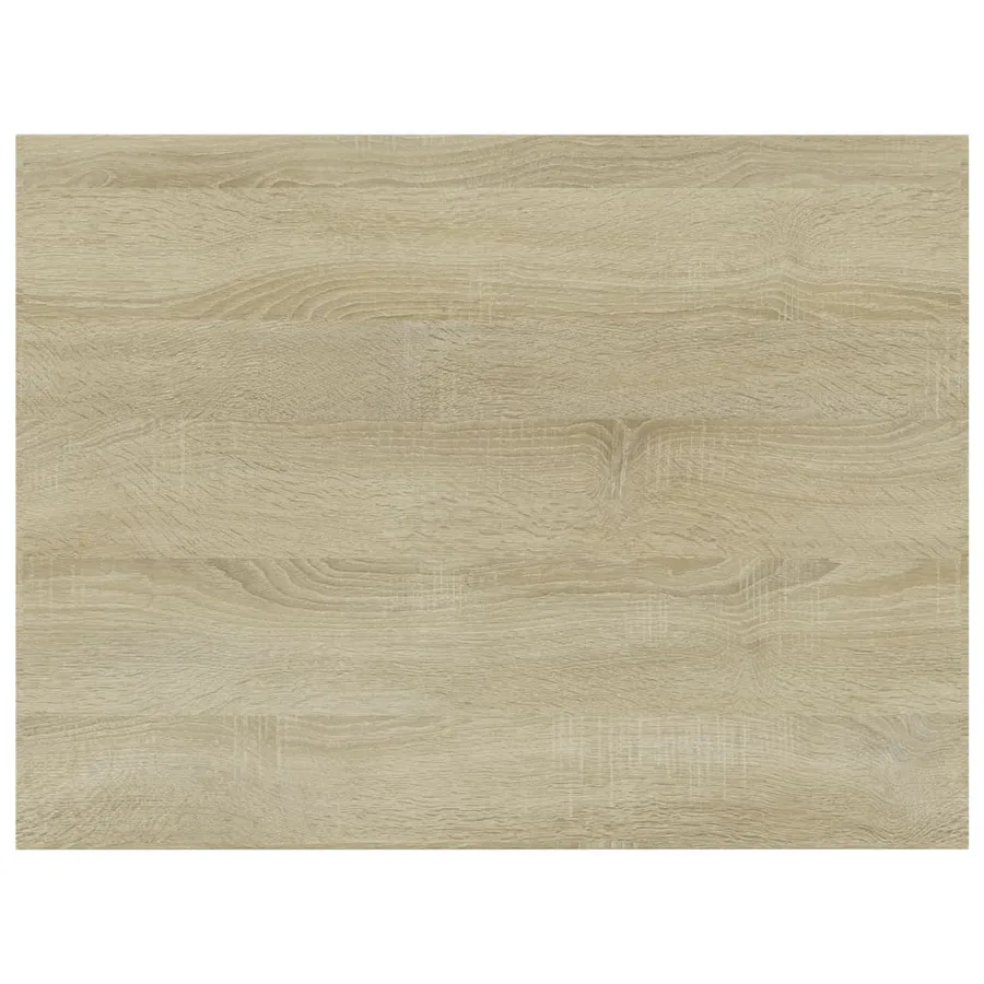 Panneau de bibliothèque 4 pcs chêne sonoma bois d’ingénierie - 4