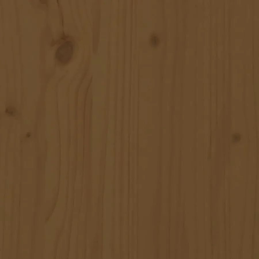 Armoire latérale marron miel 60x36x65 cm bois de pin massif - 10