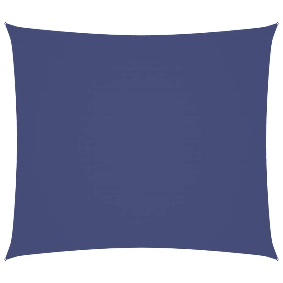 Voile de parasol tissu oxford rectangulaire 2x2,5 m bleu - 2