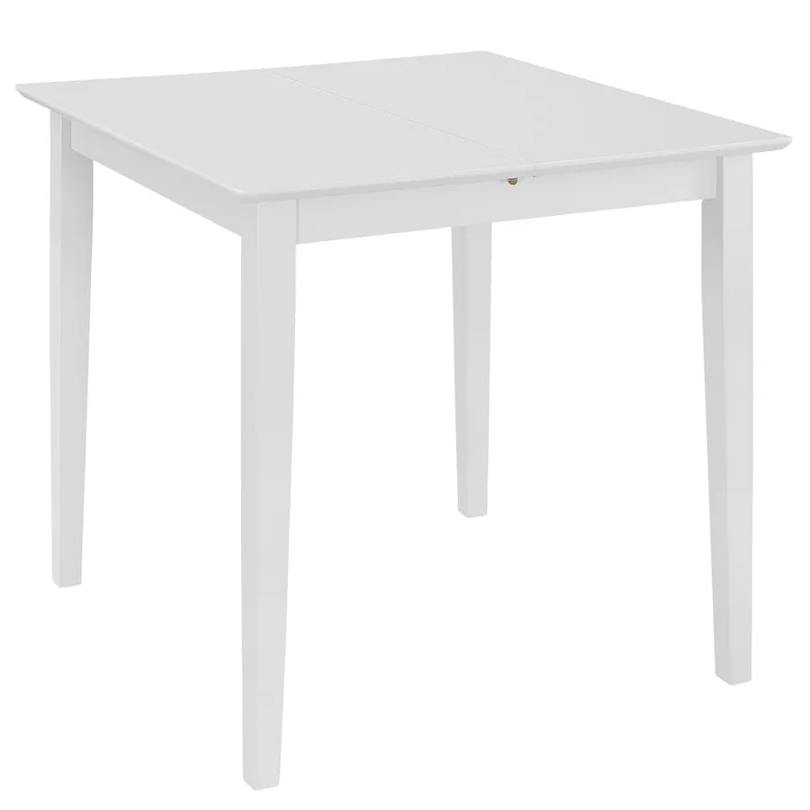 Mobilier de salle à manger 5 pcs MDF Blanc - 5