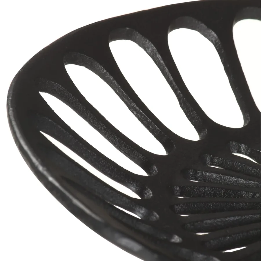 Tabouret de bar Noir Fonte - 5