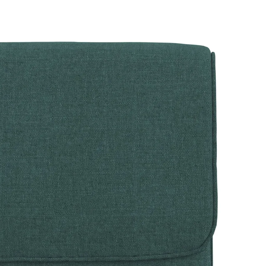 Chaise longue Vert foncé 55x64x80 cm Tissu - 6