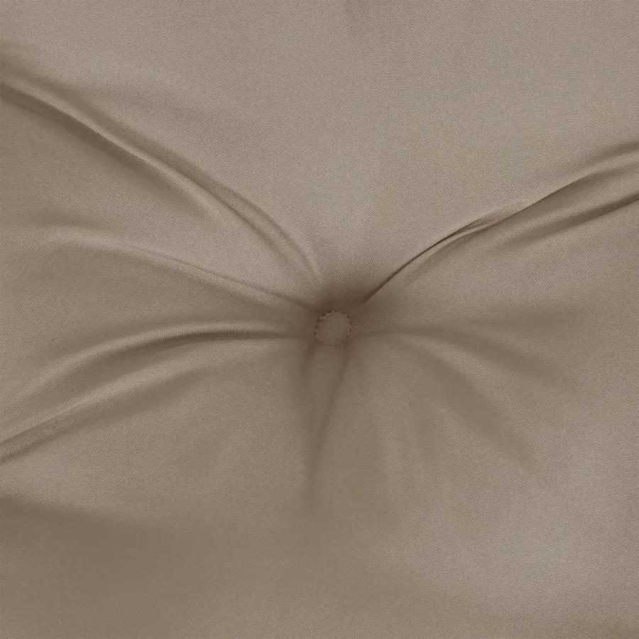 Coussin de banc de jardin taupe 110x50x7 cm tissu oxford - 5