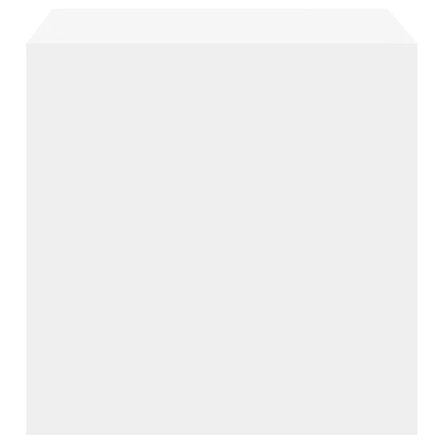 Armoires murales 4 pcs Blanc 37x37x37 cm Bois d’ingénierie - 9