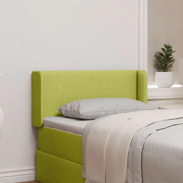 Oreille de tête de lit Vert 40,5 x 40,5 x 4 cm tissu