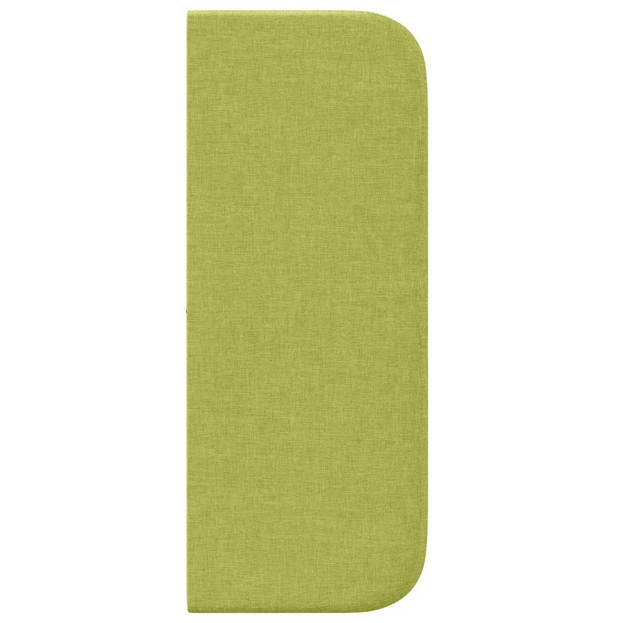 Oreille de tête de lit Vert 40,5 x 40,5 x 4 cm tissu - 7