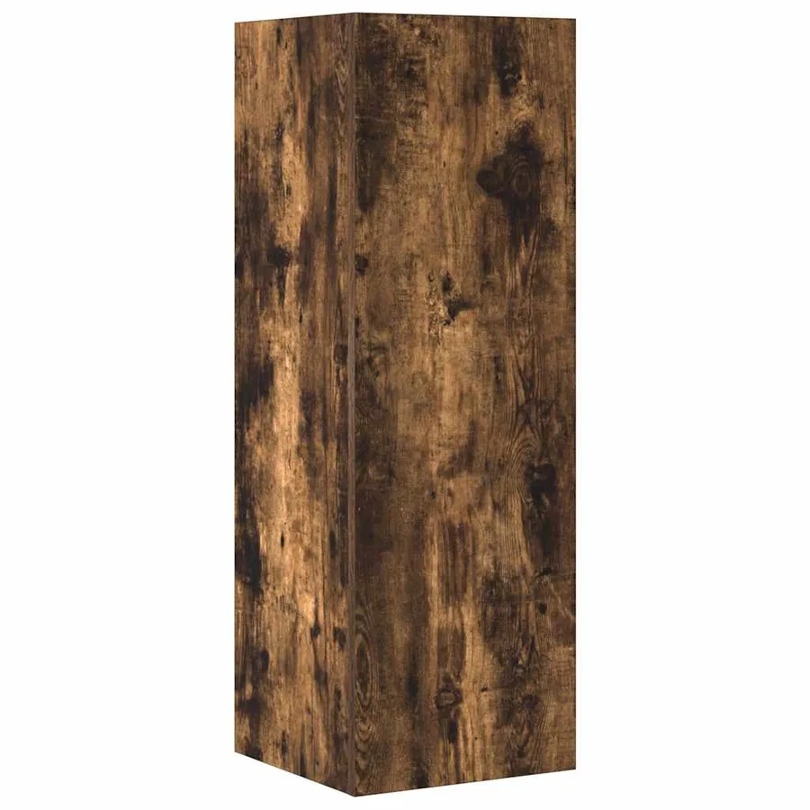 Ensemble de meubles TV 4 pcs Chêne fumé Bois d'ingénierie - 4