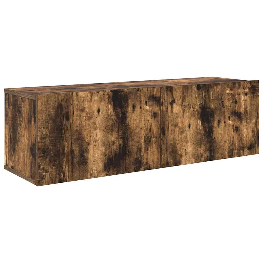 Ensemble de meubles TV 4 pcs Chêne fumé Bois d'ingénierie - 5