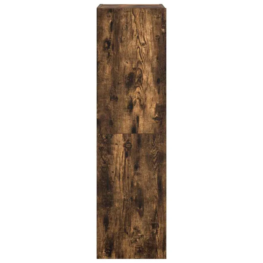 Ensemble de meubles TV 4 pcs Chêne fumé Bois d'ingénierie - 6