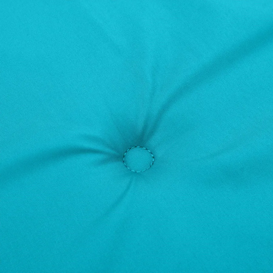 Coussin de banc Tissu Oxford Turquoise 120 x 50 x 3 cm - 5