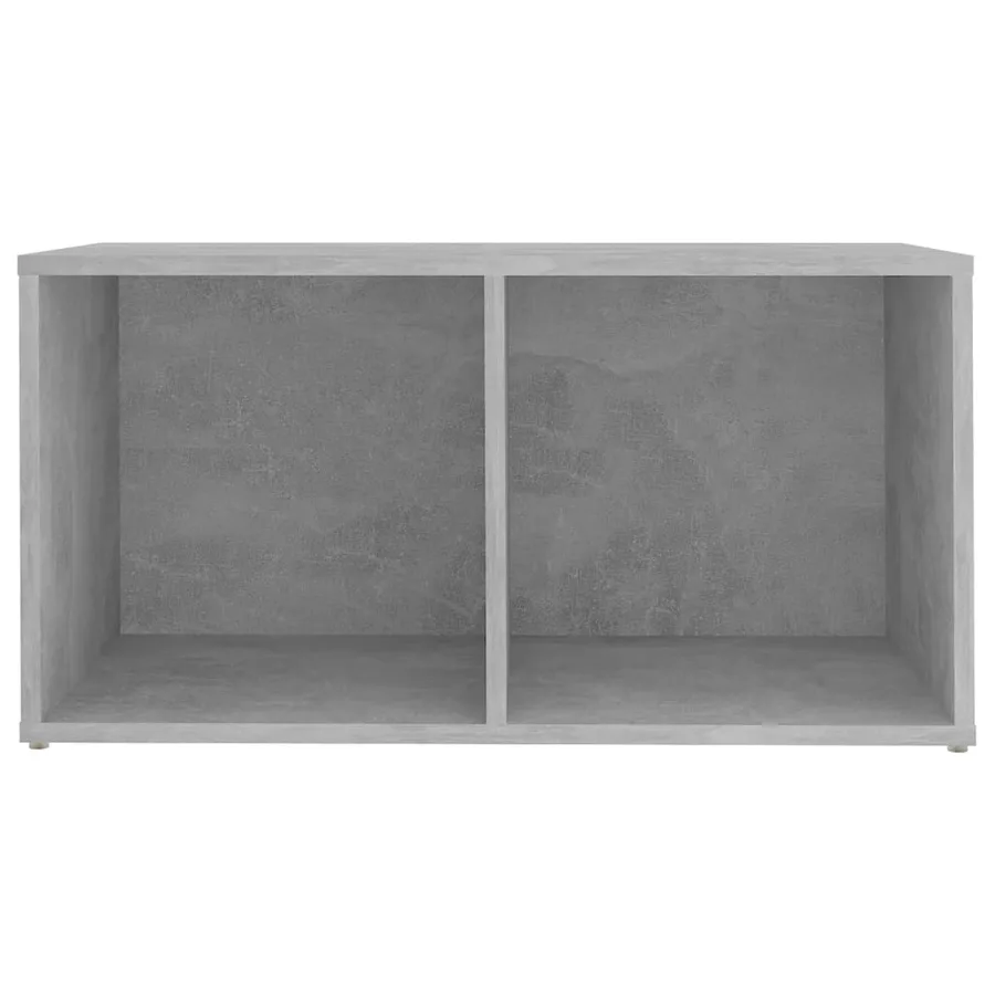 Meuble TV gris béton 72x35x36,5 cm bois d’ingénierie - 4