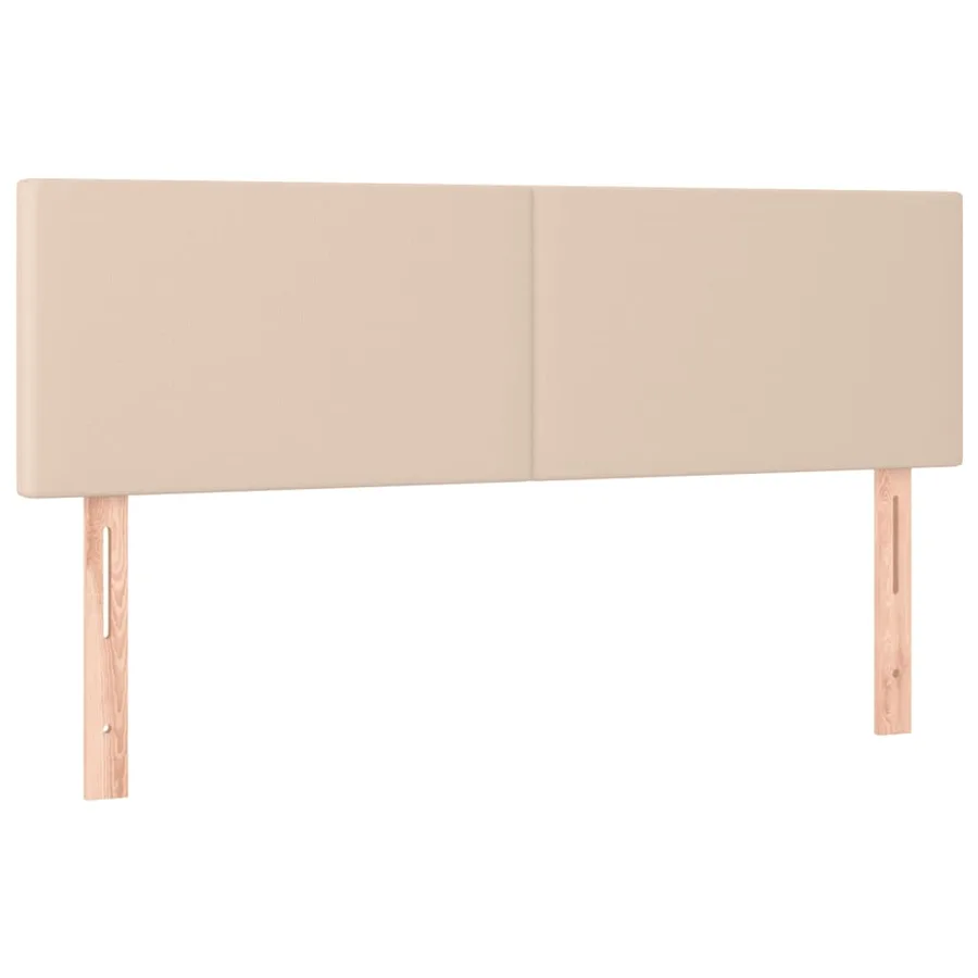Sommier à lattes de lit avec matelas LED Cappuccino 140x190 cm - 7