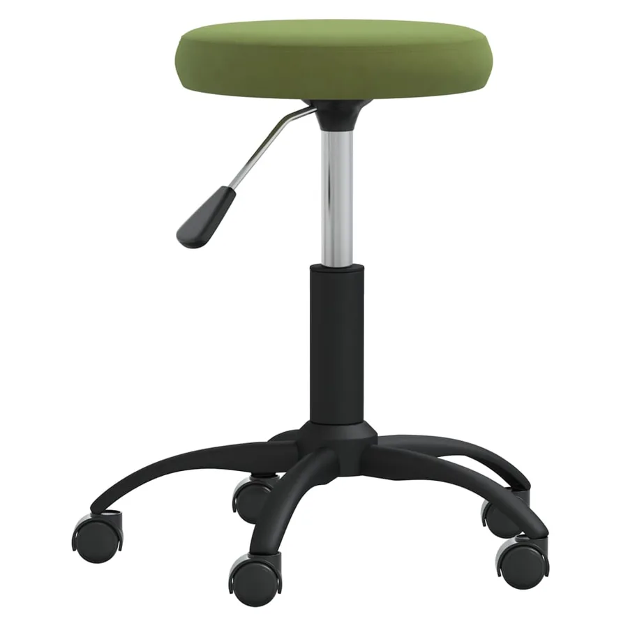 Chaise de salle à manger Vert clair Velours - 2