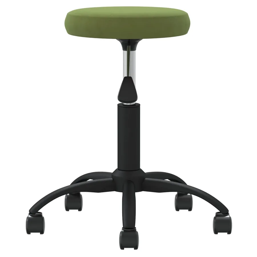 Chaise de salle à manger Vert clair Velours - 3