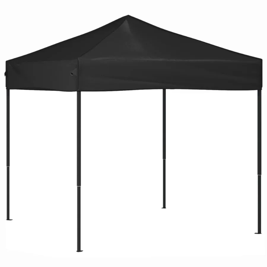 Tente de réception pliable Noir 2x2 m - 2