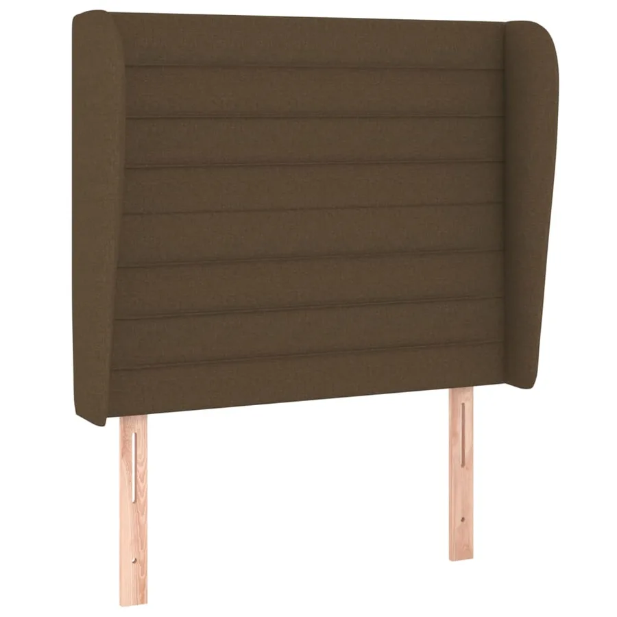 Sommier à lattes de lit avec matelas Marron foncé 90x190 cm - 6