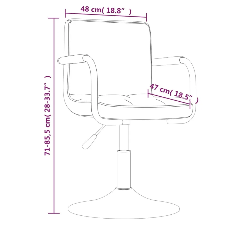 Tabouret de bar Gris clair Velours - 9
