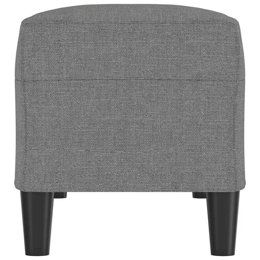 Banc Gris foncé 100x35x41 cm Tissu - 4