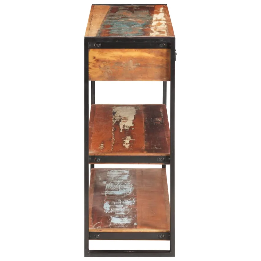 Buffet 120x30x75 cm Bois de récupération solide - 3