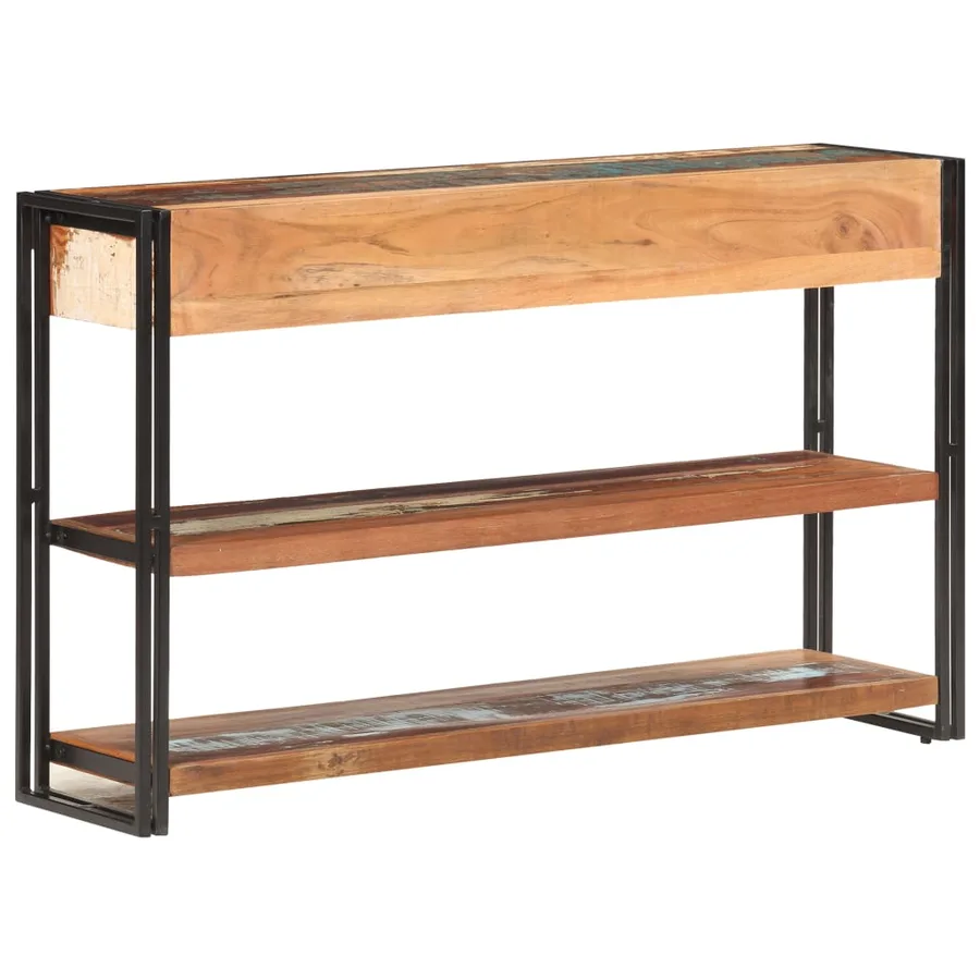 Buffet 120x30x75 cm Bois de récupération solide - 4