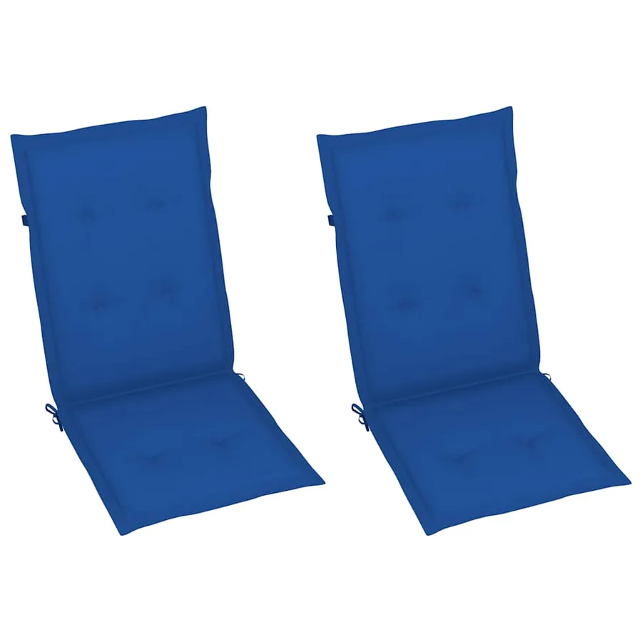 Chaise à bascule avec coussins Gris Bois d'acacia massif - 6