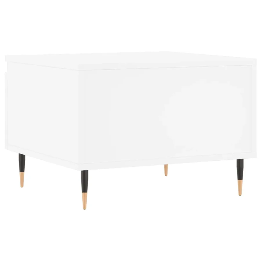 Tables basses 2 pcs blanc 50x46x35 cm bois d'ingénierie - 9