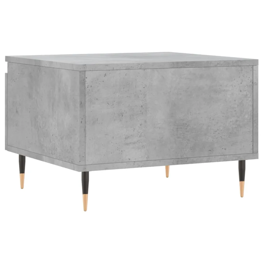 Tables basses 2 pcs gris béton 50x46x35 cm bois d'ingénierie - 9