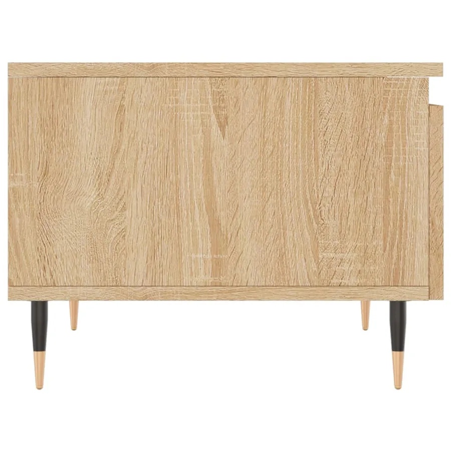 Tables basses 2 pcs chêne sonoma 50x46x35 cm bois d'ingénierie - 8