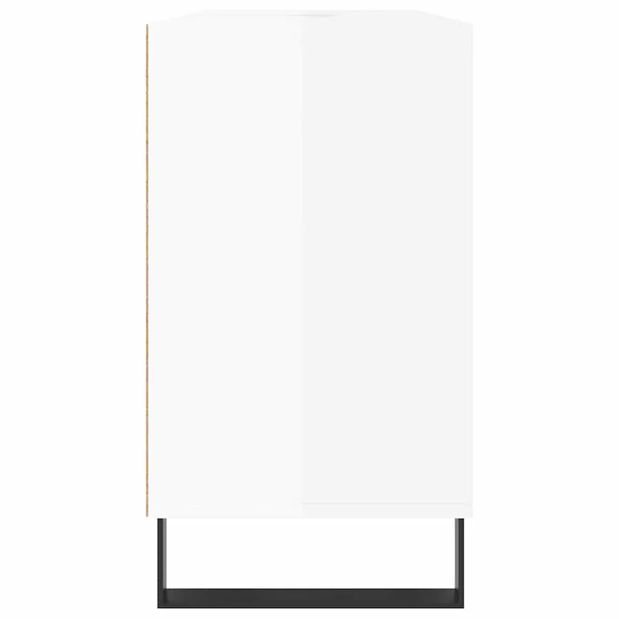 Armoire de salle de bain blanc brillant 80x33x60 cm - 7