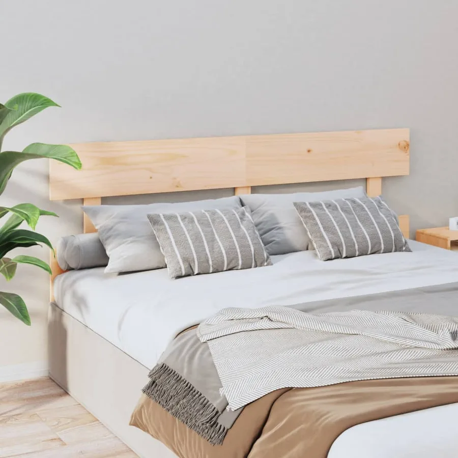 Tête de lit 154x3x81 cm Bois massif de pin - 4