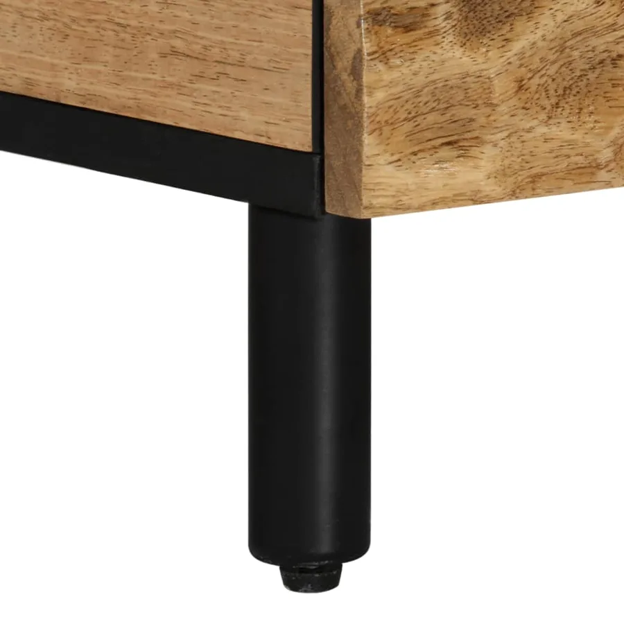 Table basse 80x50x40 cm bois de manguier massif - 8
